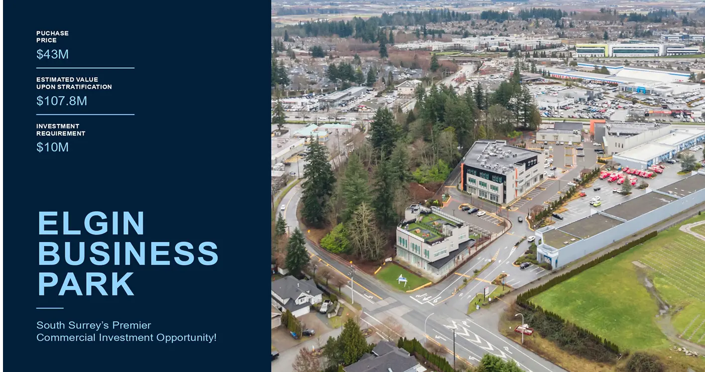 Elgin Business Park South Surrey commercial property investment presentation